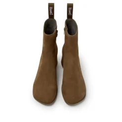 Camper Der neue feminine Absatzschuh für den Alltag ist i mittel-braun Stiefel