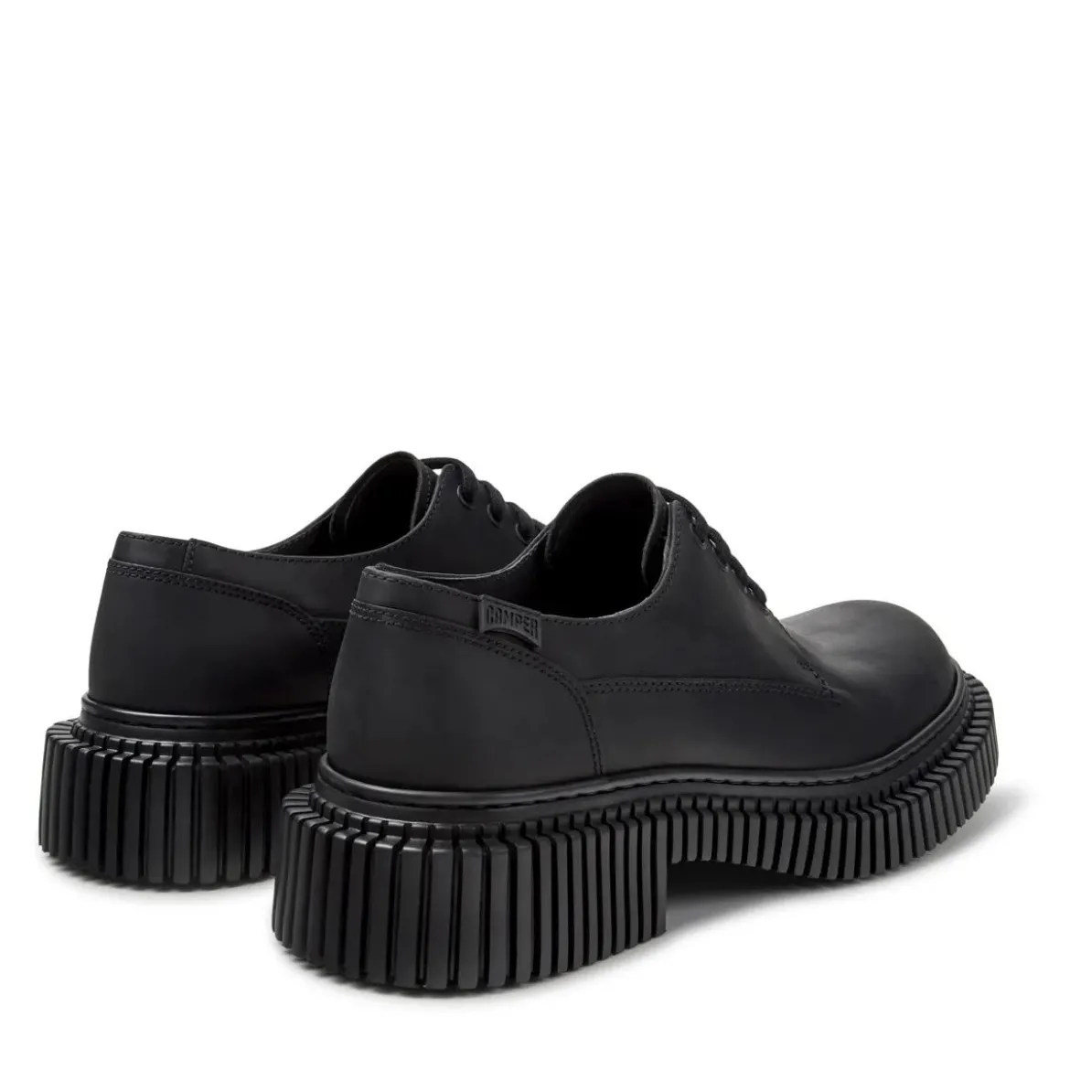 Camper Der qualitativ hochwertig und komfortabel designte schwarz Schnürschuhe