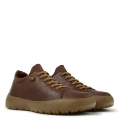 Camper Der sportlichste Peu kombiniert extralanglebige Ma mittel-braun Low-Top-Sneaker