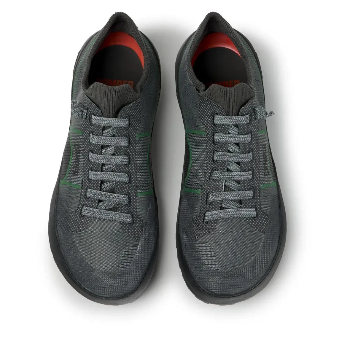 Camper Der sportlichste Peu kombiniert extralanglebige Ma grau Low-Top-Sneaker