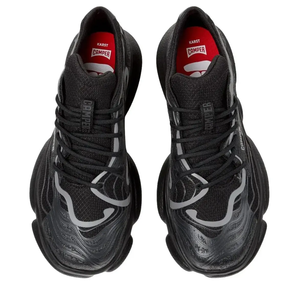 Camper Ein ergonomischer Unisex-Sneaker, der wie die Gipf bunt Low-Top-Sneaker