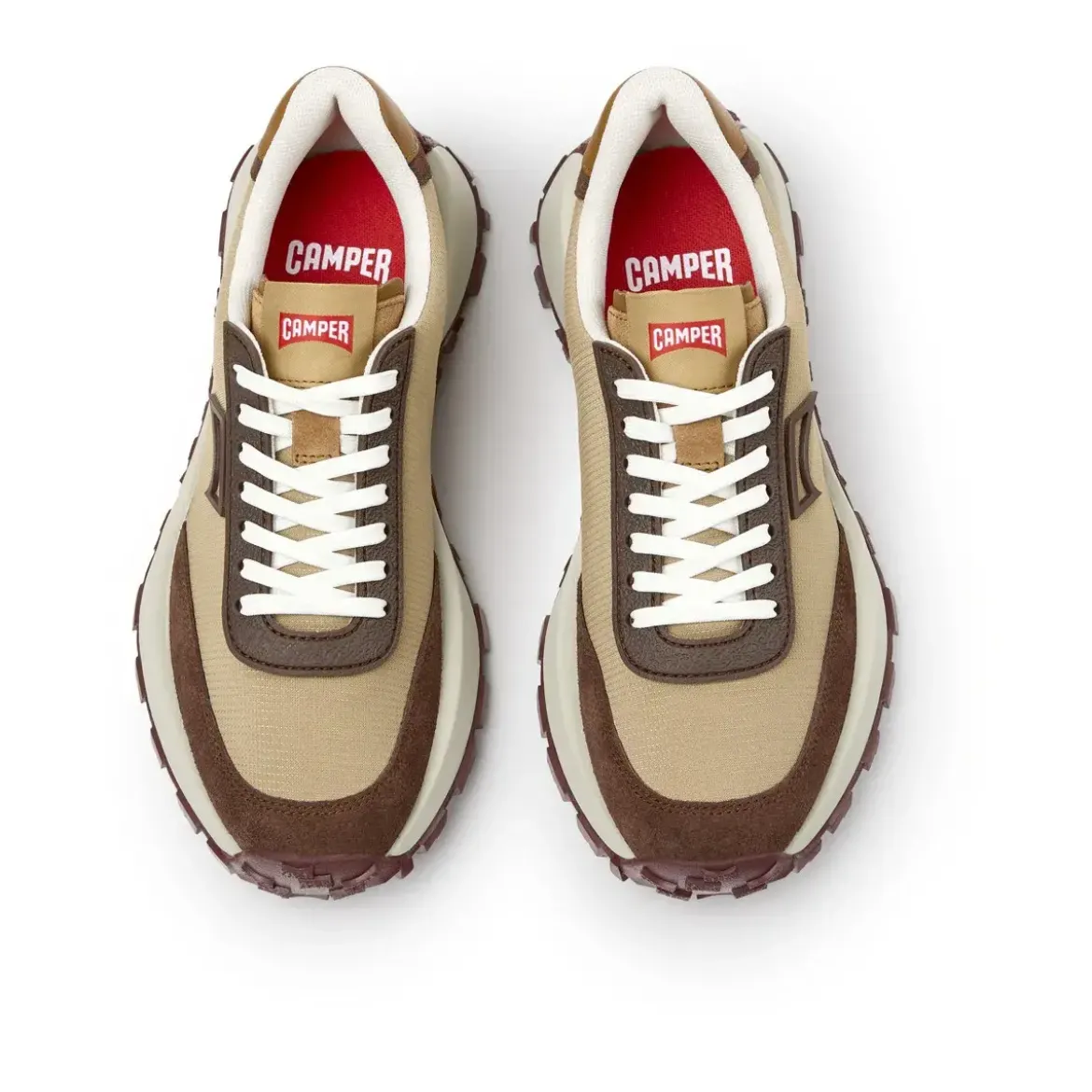 Camper In unserem Drift Trail verbinden sich Hochleistung mittel-braun Low-Top-Sneaker