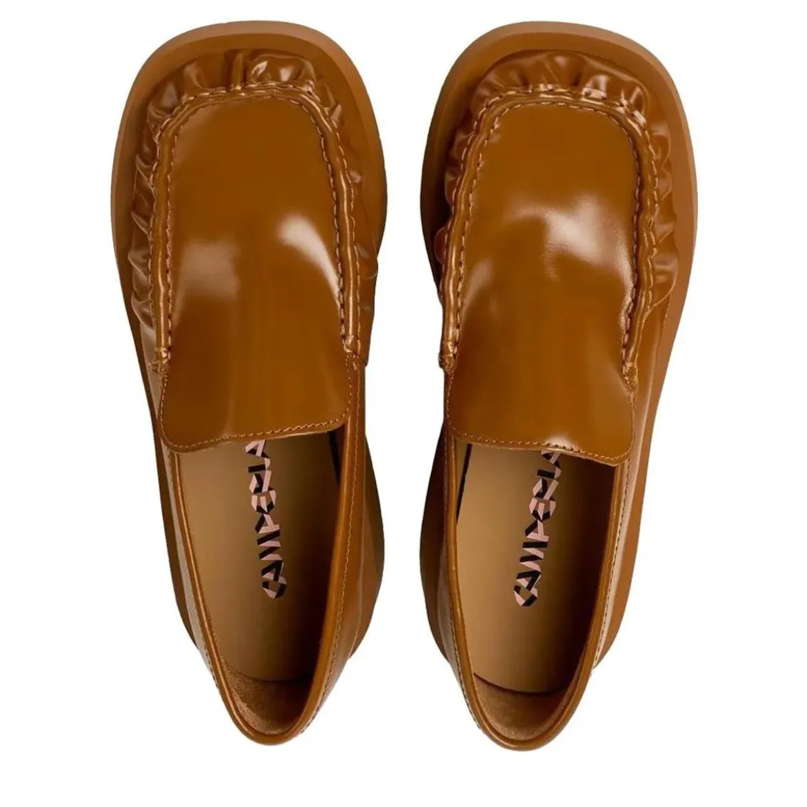 Camperlab Mokassins 1978 mittel-braun Schnürschuhe