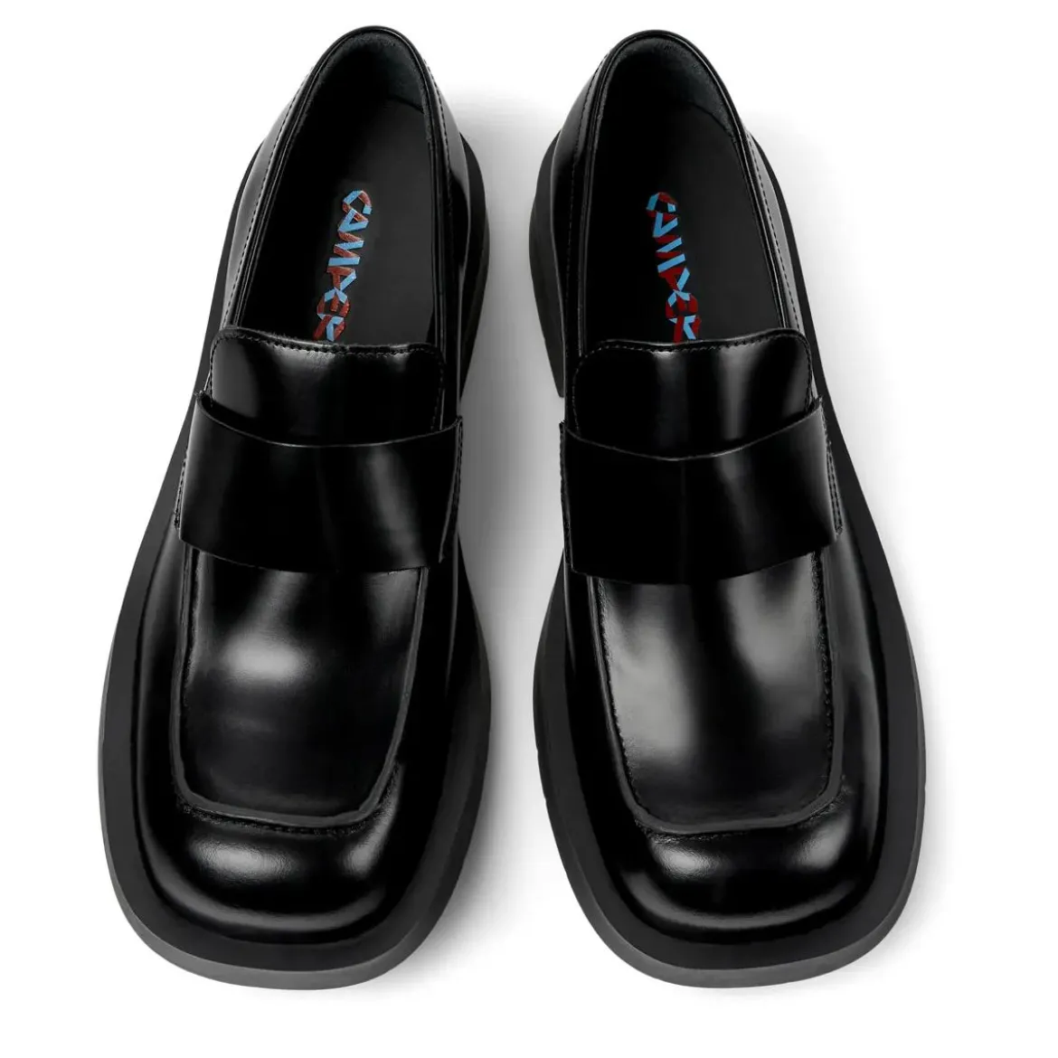 Camperlab Mokassins 1978 schwarz Schnürschuhe
