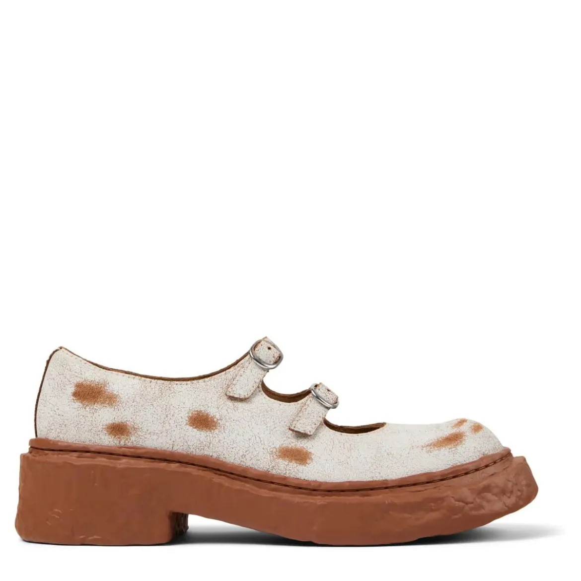 Camperlab Mokassins Vamonos weiss Schnürschuhe