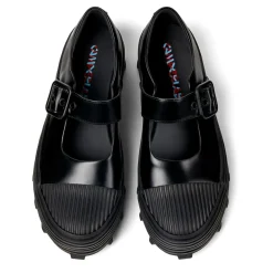 Camperlab Schnürschuhe Traktori schwarz Schnürschuhe