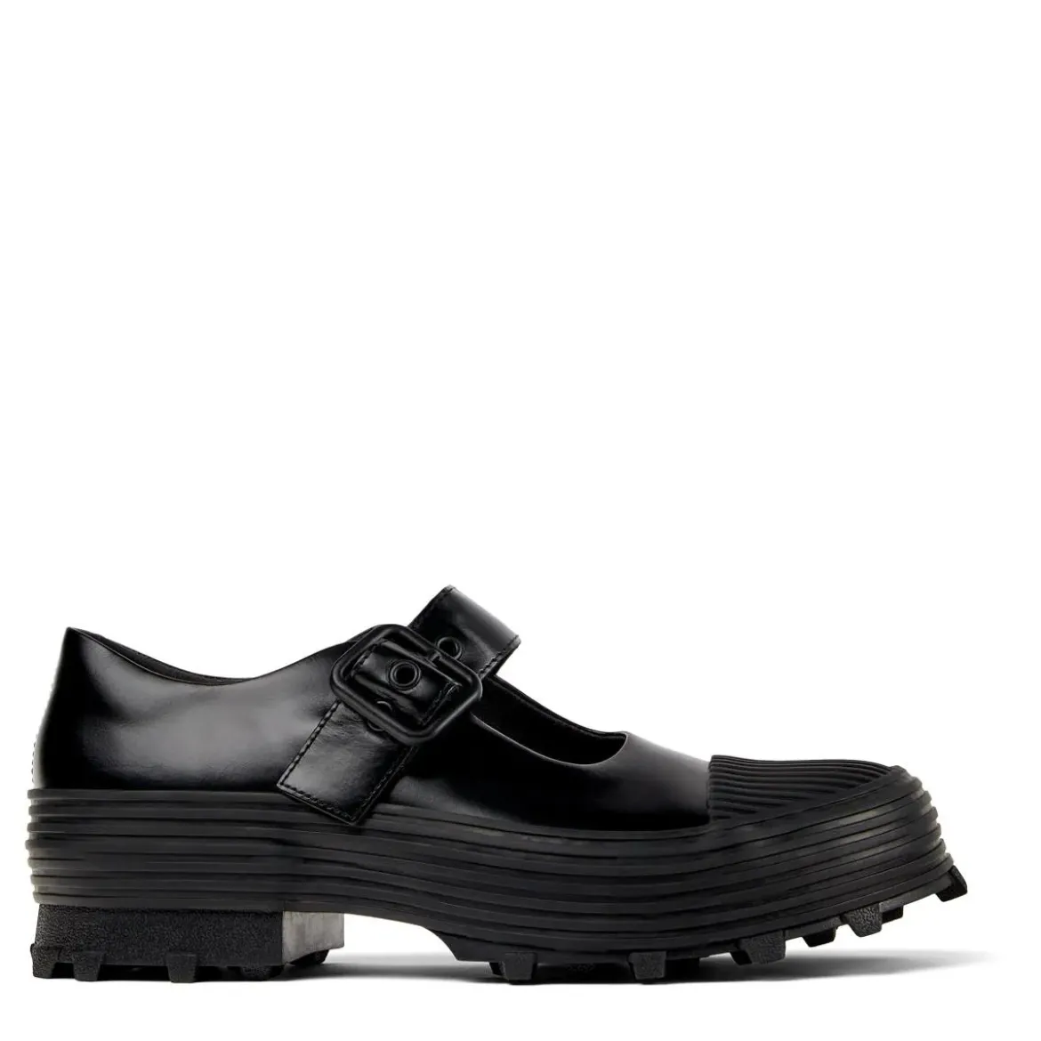 Camperlab Schnürschuhe Traktori schwarz Schnürschuhe