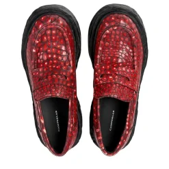 Camperlab Schnürschuhe Vamonos hell-rot Schnürschuhe