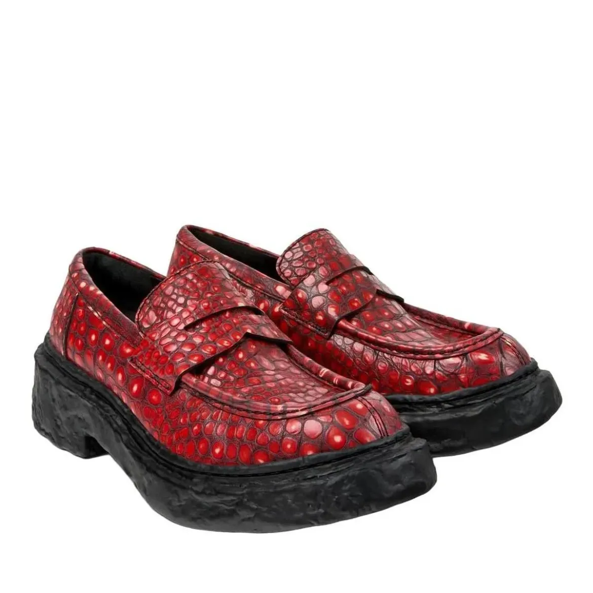 Camperlab Schnürschuhe Vamonos hell-rot Schnürschuhe