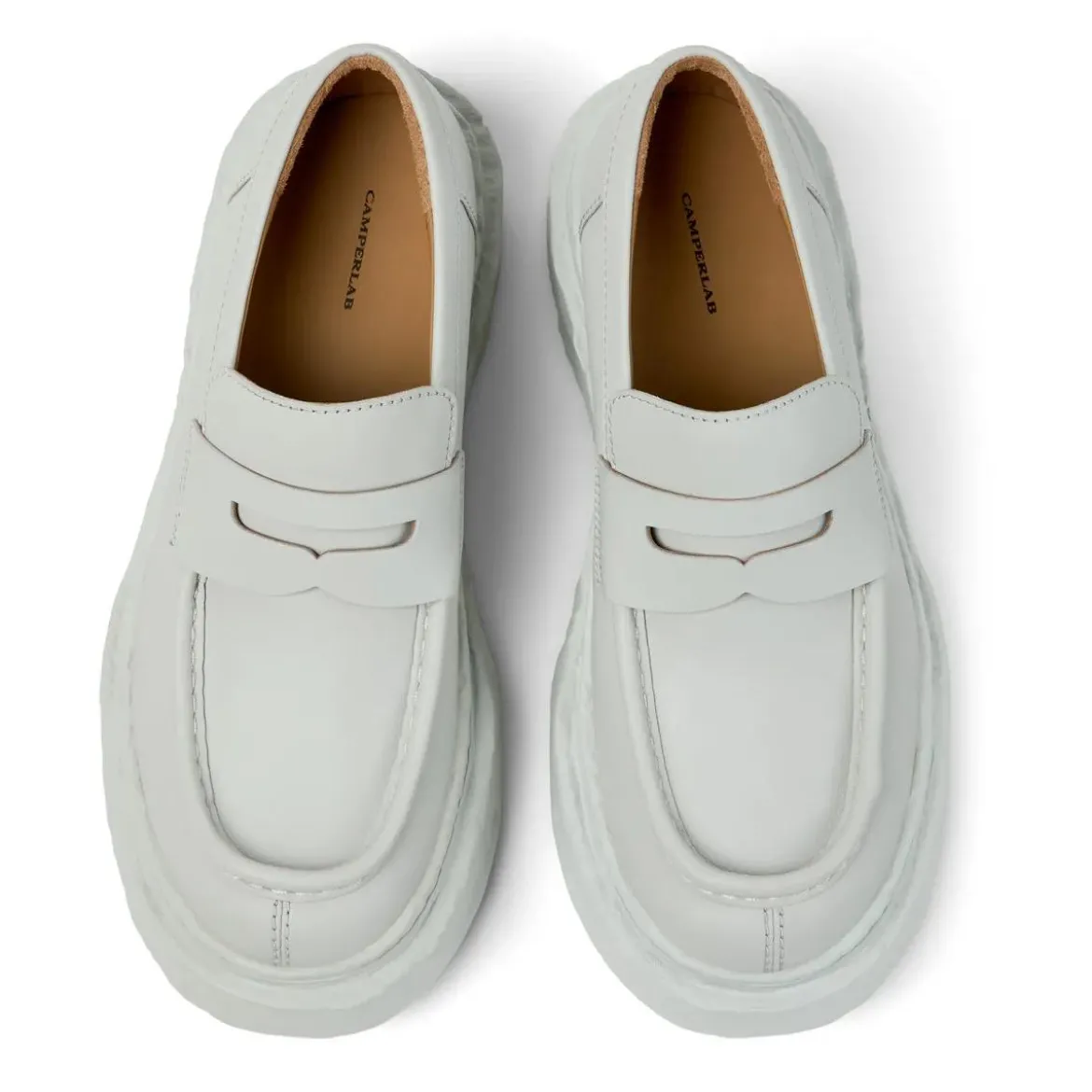 Camperlab Schnürschuhe Vamonos hell-grau Schnürschuhe