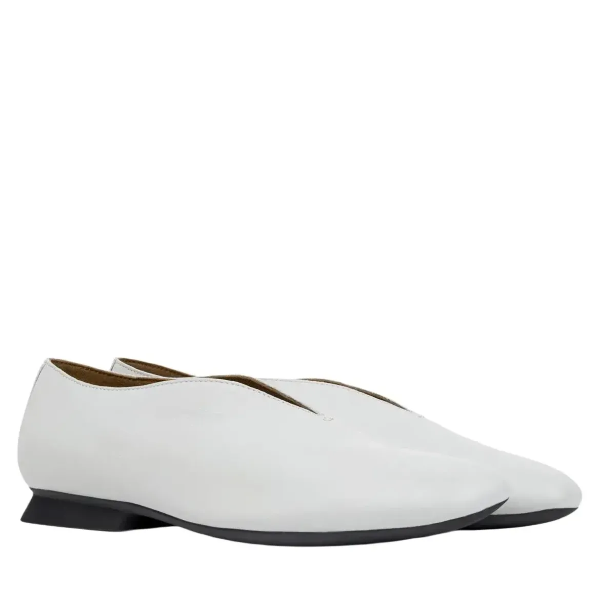 Camper Mokassins Casi Myra hell-grau Ballerinas