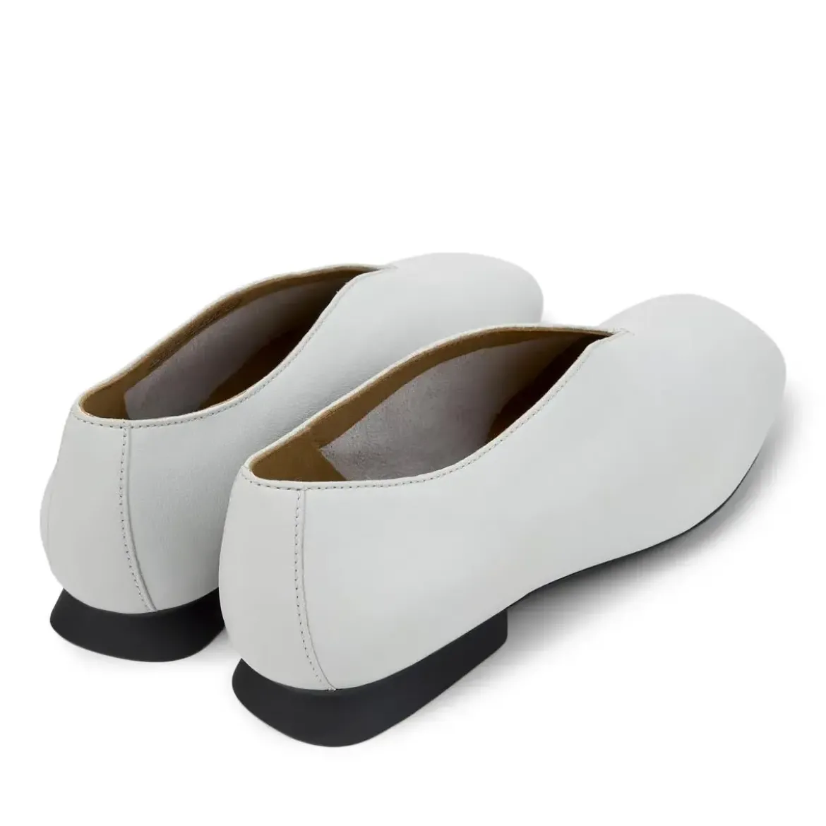 Camper Mokassins Casi Myra hell-grau Ballerinas