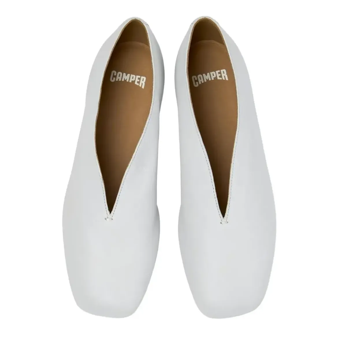 Camper Mokassins Casi Myra hell-grau Ballerinas