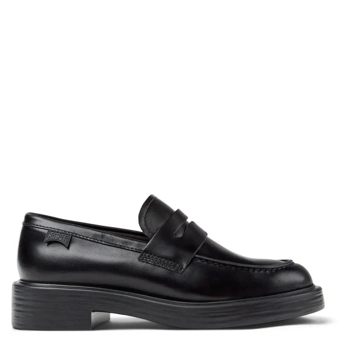 Camper Mokassins Dean schwarz Bootsschuhe
