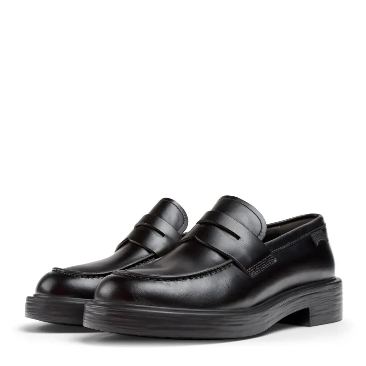 Camper Mokassins Dean schwarz Bootsschuhe