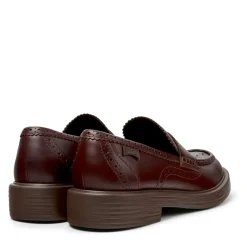 Camper Mokassins Dean Twins mittel-braun Schnürschuhe