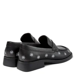 Camper Mokassins Donna schwarz Bootsschuhe