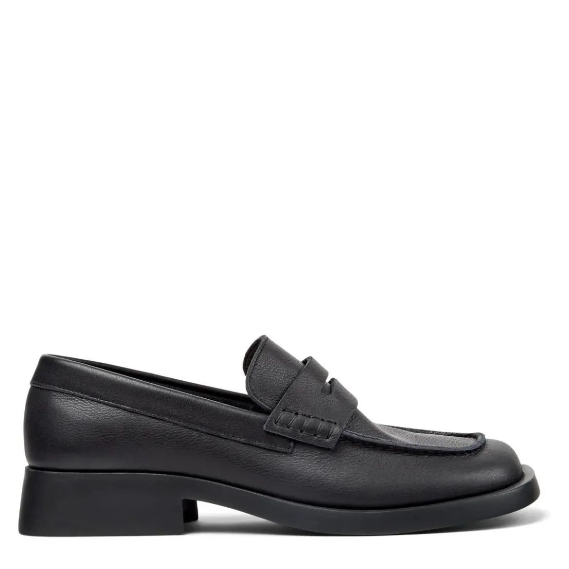 Camper Mokassins Donna Twins schwarz Bootsschuhe