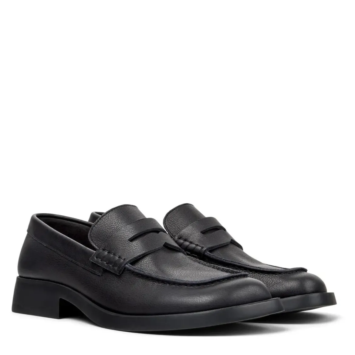 Camper Mokassins Donna Twins schwarz Bootsschuhe
