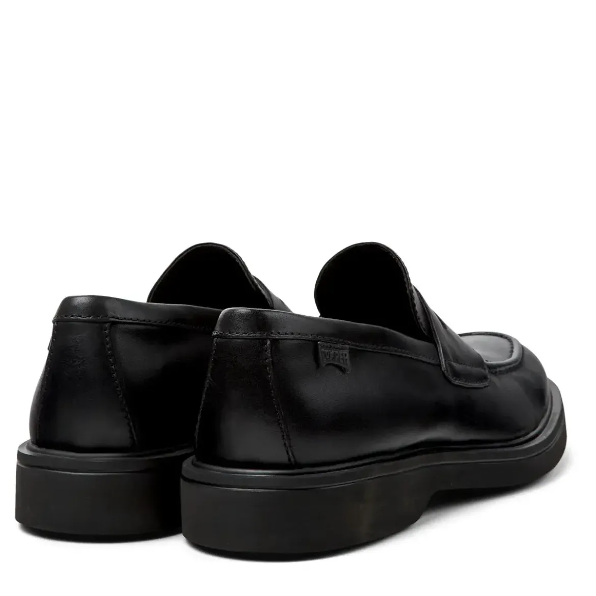 Camper Mokassins Norman schwarz Schnürschuhe