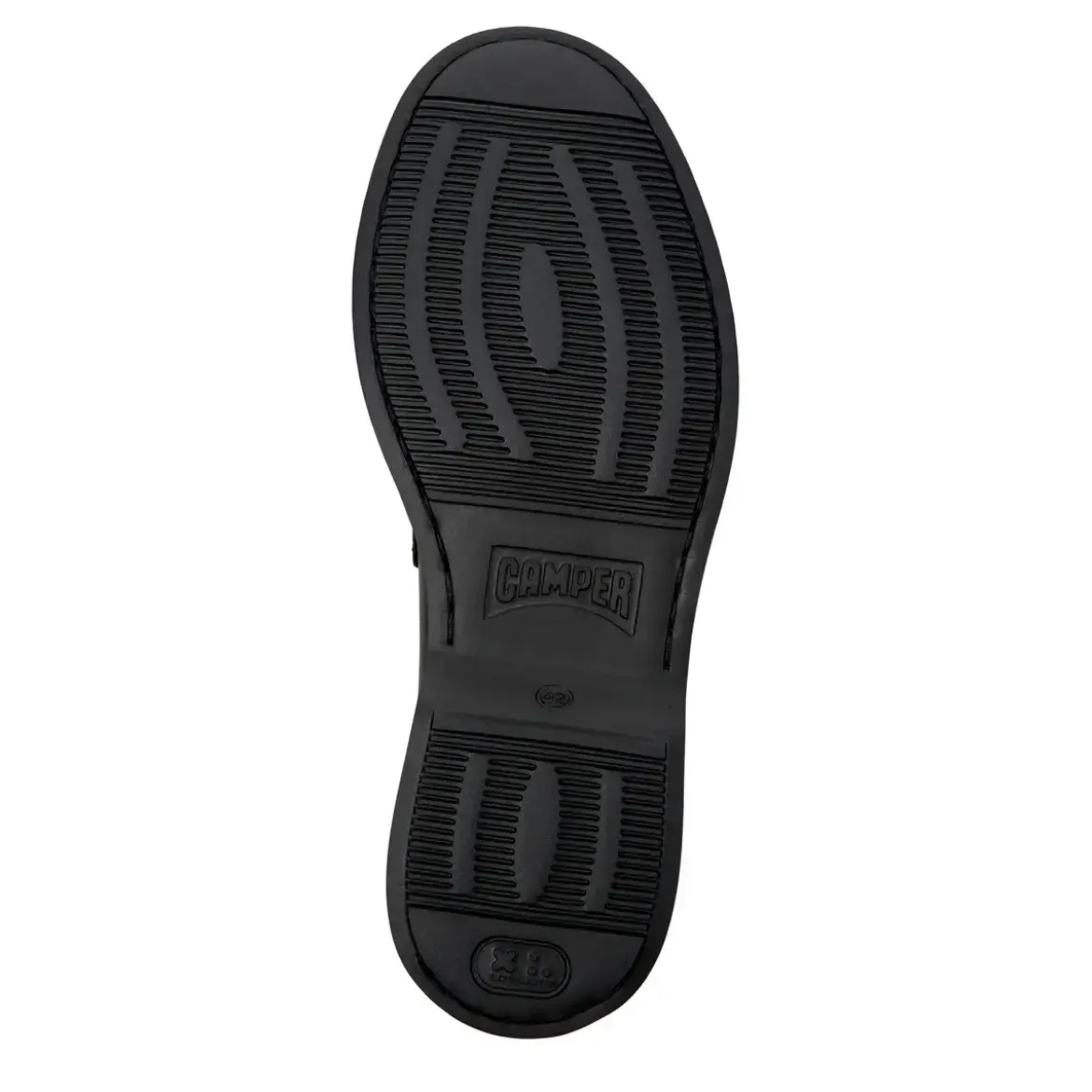Camper Mokassins Norman schwarz Schnürschuhe