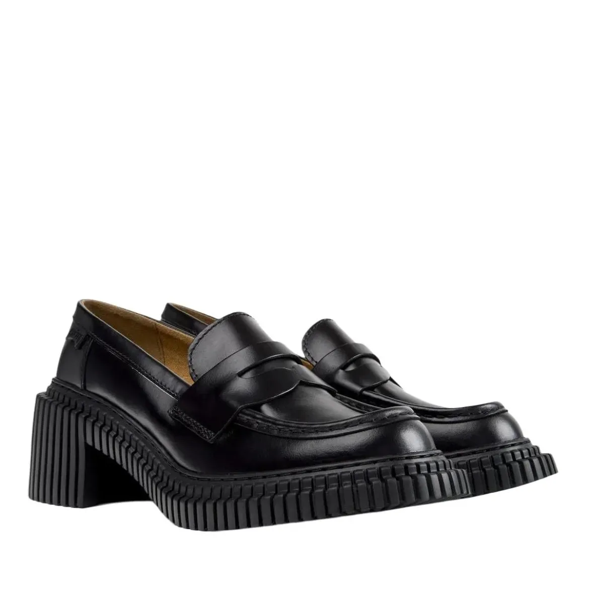 Camper Mokassins Pix London schwarz Bootsschuhe
