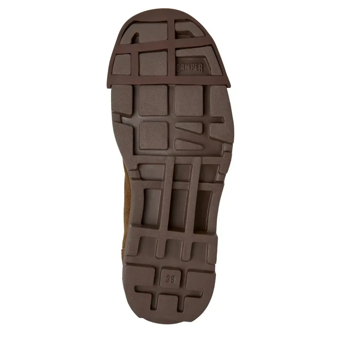 Camper - Ortholite® Innersohle für Polsterung und Atmungs mittel-braun Schnürschuhe