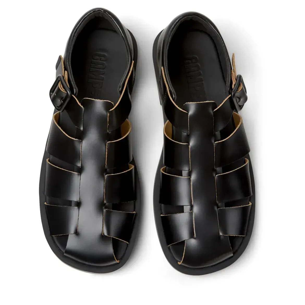 Camper Sandalen Don Don schwarz Sandalen
