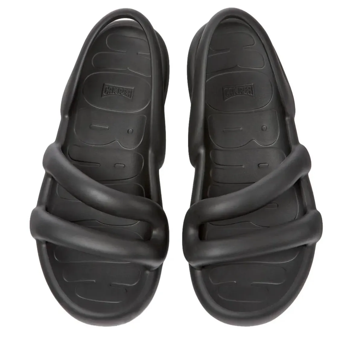 Camper Sandalen Kobarah Flat schwarz Sandalen