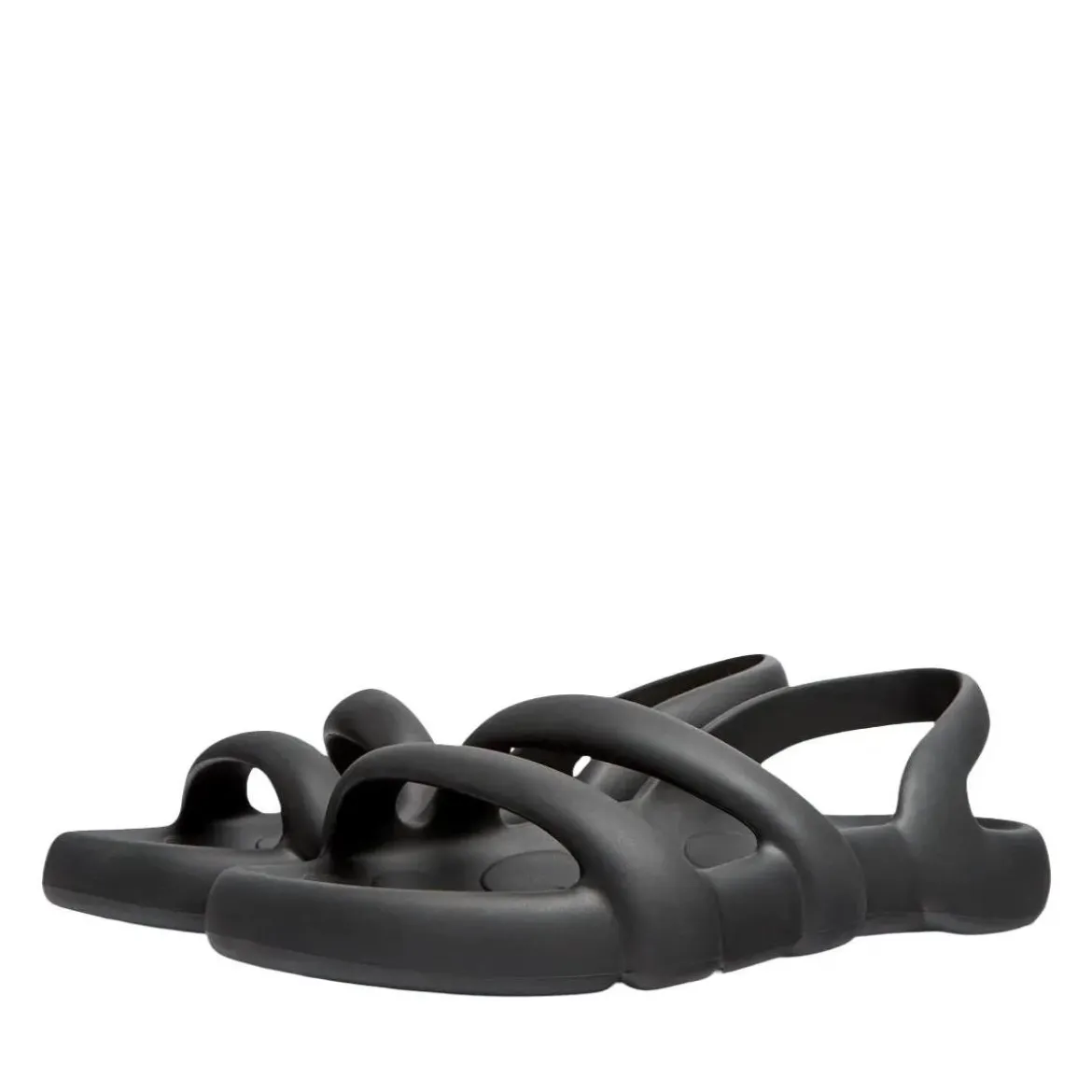 Camper Sandalen Kobarah Flat schwarz Sandalen