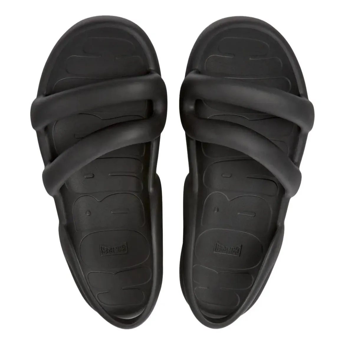 Camper Sandalen Kobarah Flat schwarz Sandalen