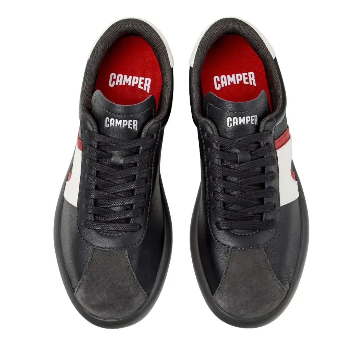 Camper Sneaker Pelotas Soller schwarz Low-Top-Sneaker
