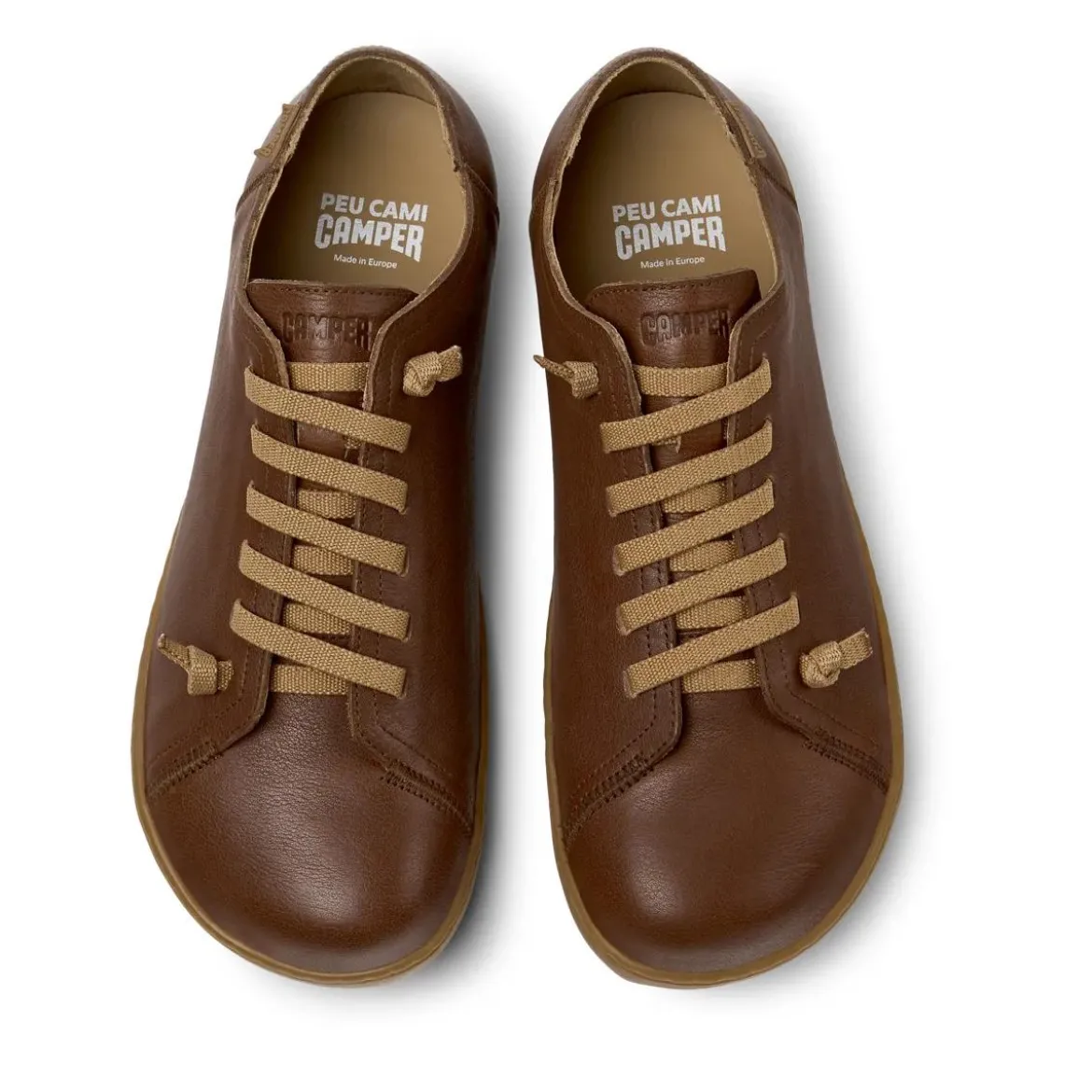 Camper .- TPU-Laufsohle mit außergewöhnlichem Grif- El mandel Low-Top-Sneaker