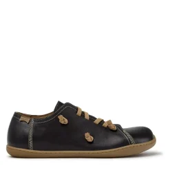Camper Unsere Peu-Cami-Linie wird nach der Form des Fußes schwarz Low-Top-Sneaker