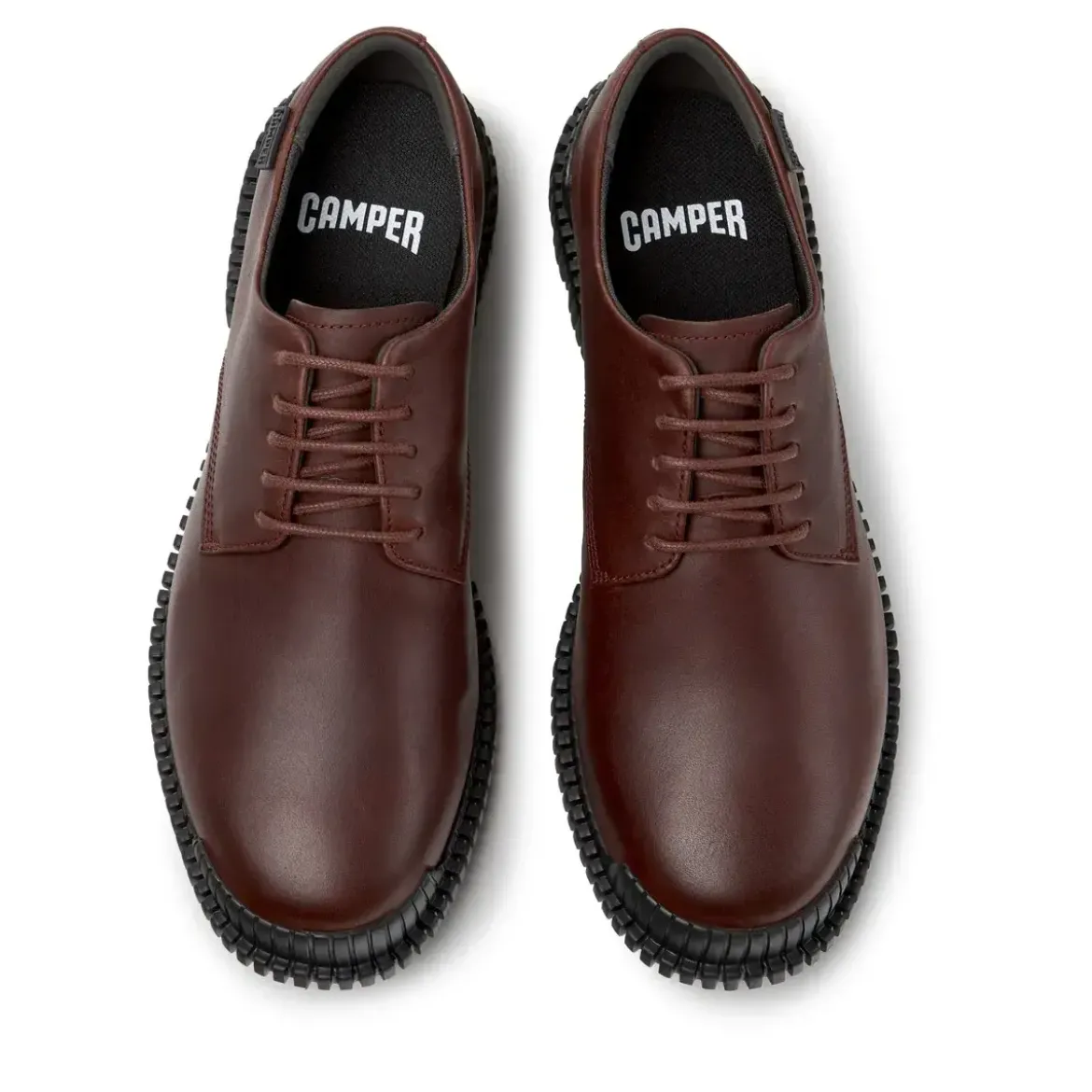 Camper Unser Pix basiert auf einer klassisch inspirierten burgund Schnürschuhe