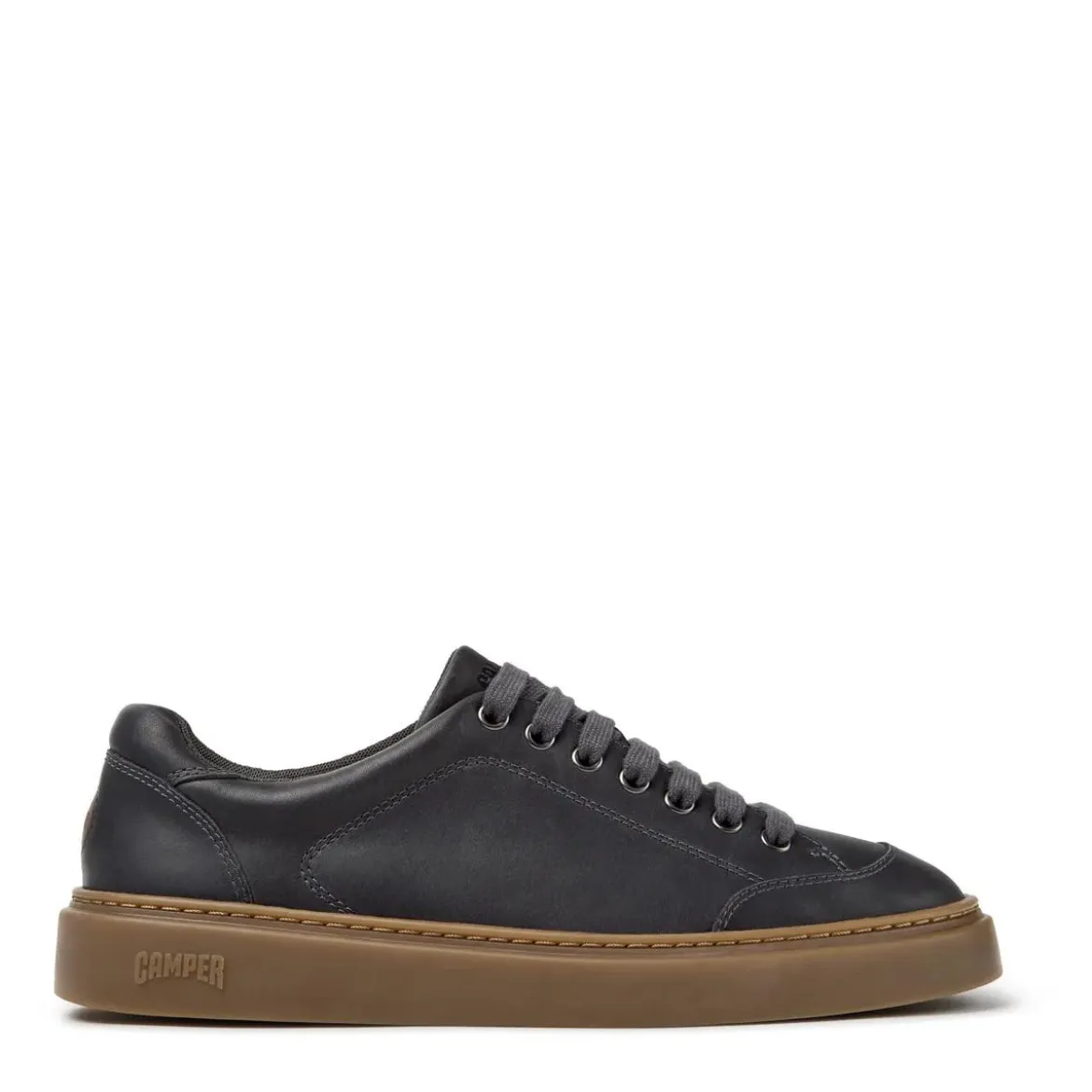 Camper - Zertifikat der Leather Working Group- Schuhmach mittel-grau Low-Top-Sneaker
