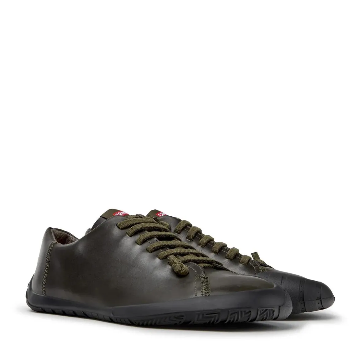 Camper - Zertifikat der Leather Working Group- Schuhmach dunkel-grün Low-Top-Sneaker