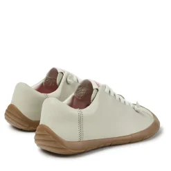 Camper - Zertifikat der Leather Working Group- Schuhmach hellbeige Low-Top-Sneaker