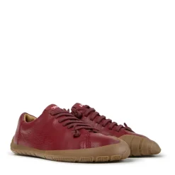 Camper - Zertifikat der Leather Working Group- Schuhmach burgund Low-Top-Sneaker