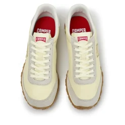 Camper - Zertifikat der Leather Working Group- Schuhmach hellbeige Low-Top-Sneaker