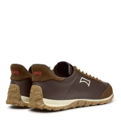 Camper - Zertifikat der Leather Working Group- Schuhmach dunkel-braun Low-Top-Sneaker