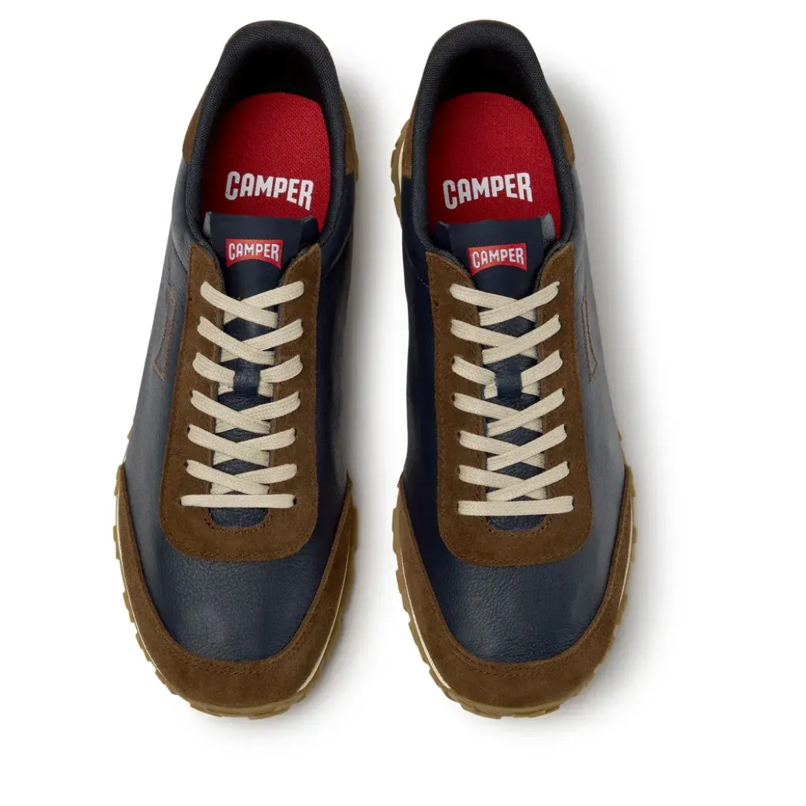 Camper - Zertifikat der Leather Working Group- Schuhmach dunkel-blau Low-Top-Sneaker
