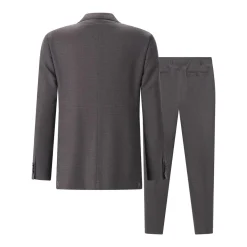 Canali Zweiteiliger Regular-Fit Anzug Kei braun Hosenanzug