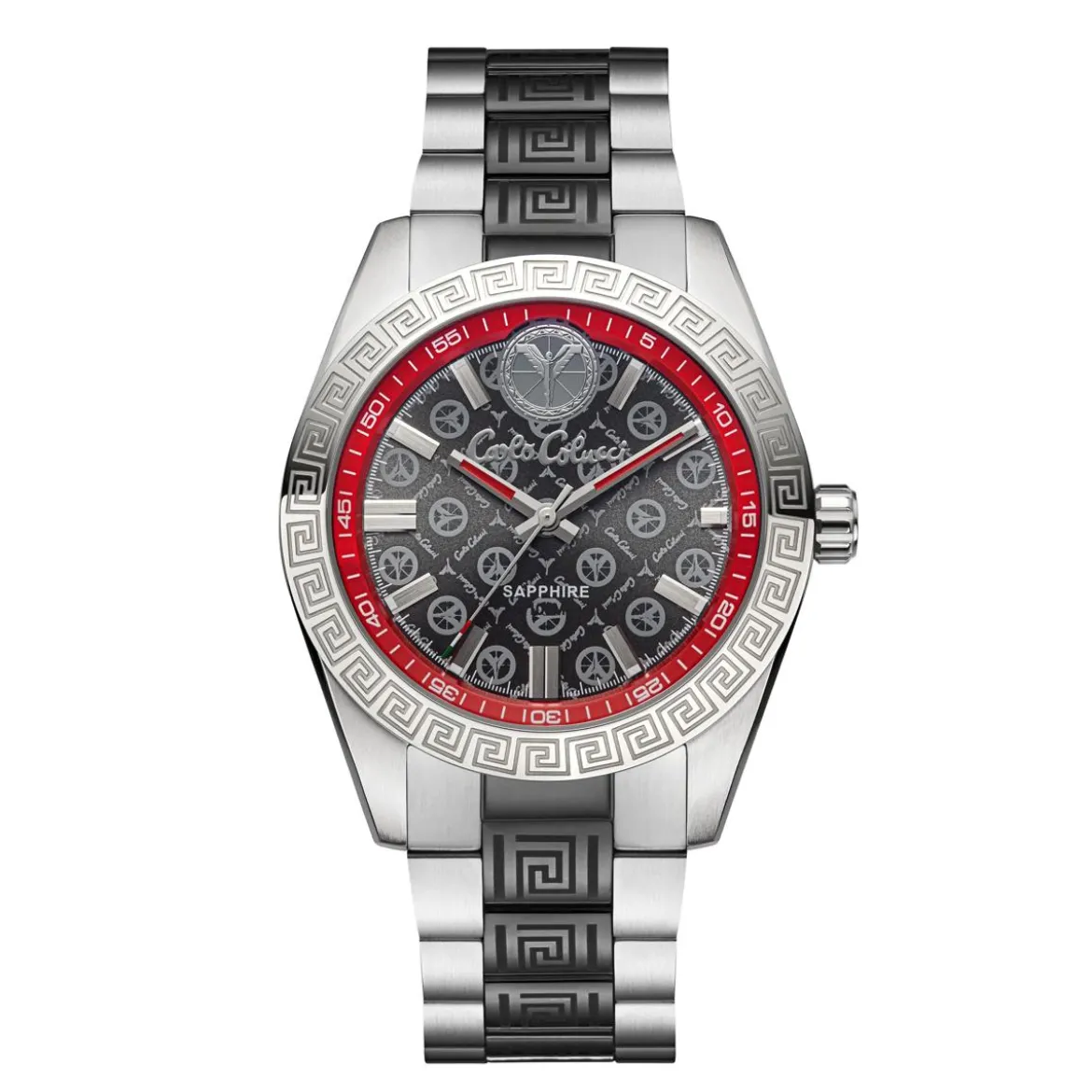 Carlo Colucci Herrenuhr CC300 . silber Quarzuhr