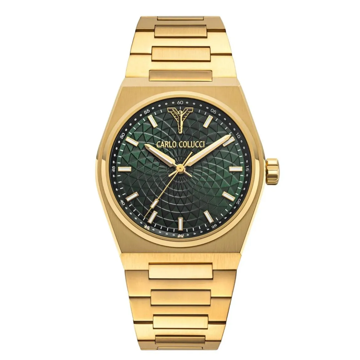 Carlo Colucci Quarzuhr CC600 gold Quarzuhr