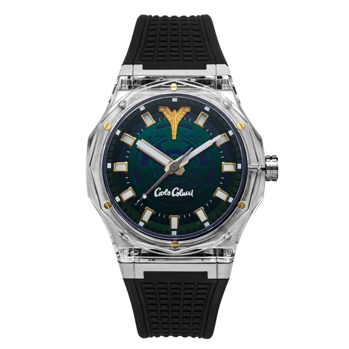 Carlo Colucci Quarzuhr CC503-1 schwarz Quarzuhr