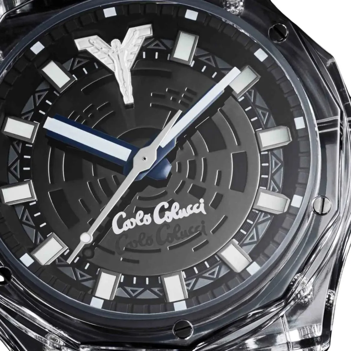 Carlo Colucci Quarzuhr CC505-1 schwarz Quarzuhr