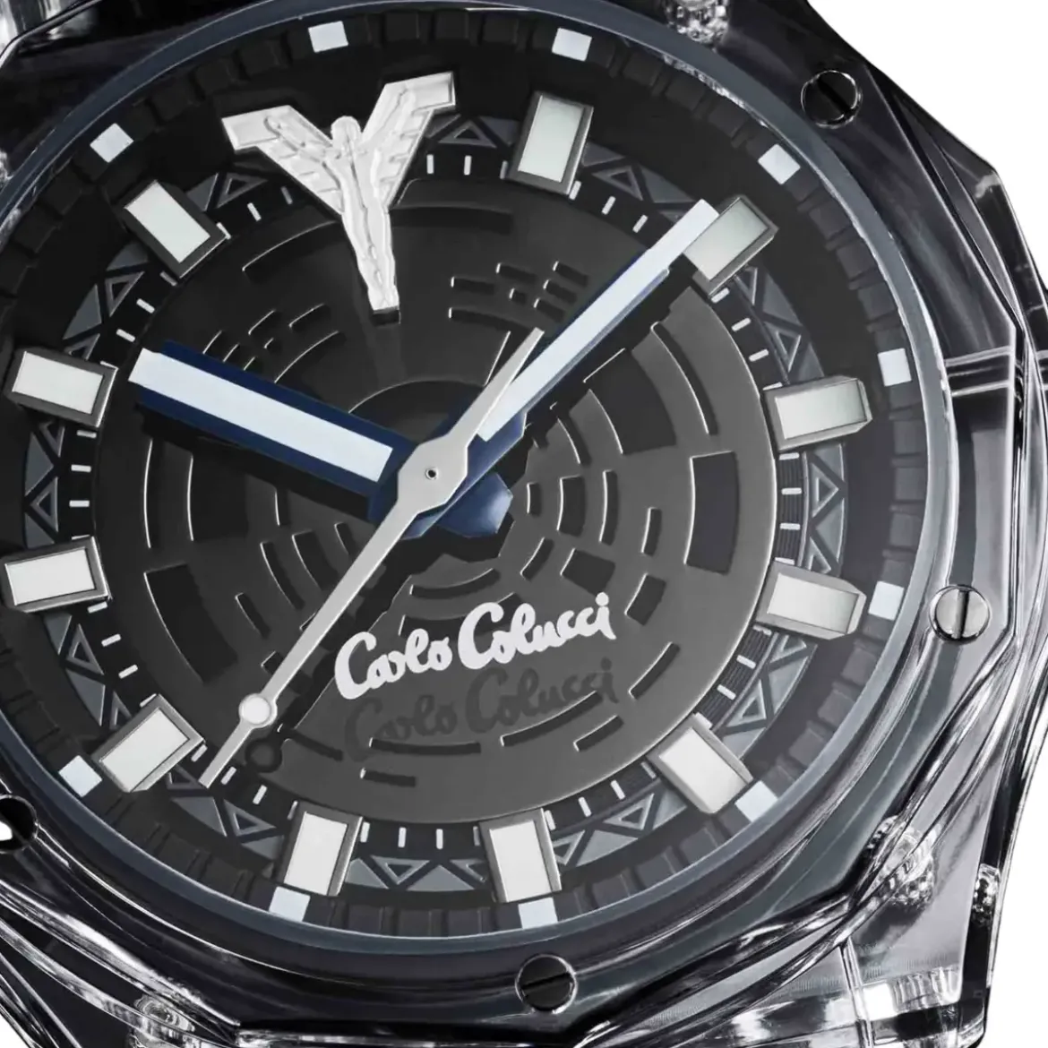 Carlo Colucci Quarzuhr CC505-1 schwarz Quarzuhr