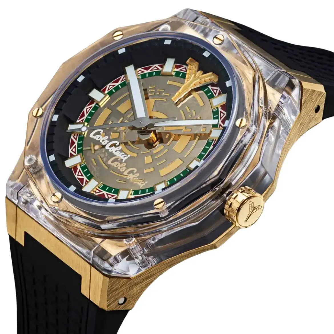 Carlo Colucci Quarzuhr CC502-1 schwarz Quarzuhr