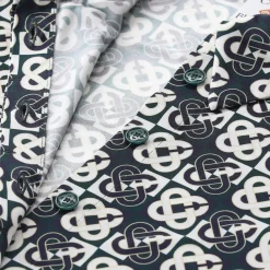Casablanca Blusenkleid in Maxi-Länge grün Maxikleid